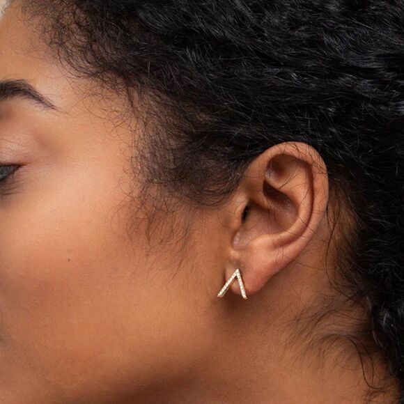 Uncommon James Little Stud Earrings - NEW - Picture 4 of 5